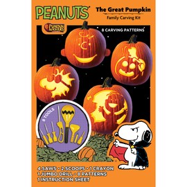 Peanuts - The Great Pumpkin Family Carving Kit by Pumpkin Masters: Includes 8 Carving Tools and 8 Carving Patterns