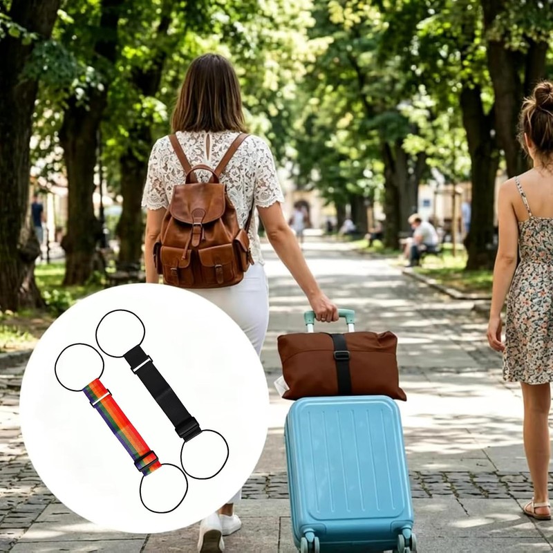 Correas conectoras para equipaje Loooghom Luggage Strap-2 – 3 piezas