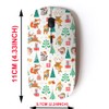 2.4G Wireless Mouse with Cute Pattern Design for All Laptops