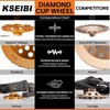 KSEIBI 644146 Surface Grinding Wheels 4-1/2 Inch - Diamond Cup