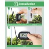 Zacro Aquarium Thermometer - LCD Digital Thermometer Aquarium with Suction