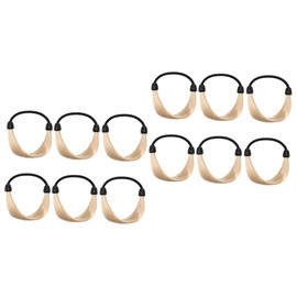 IWOWHERO 12pcs Elastic Hair Ties for Women Ponytail Holders Comfortable Hair Bands for Weddings and Everyday Use