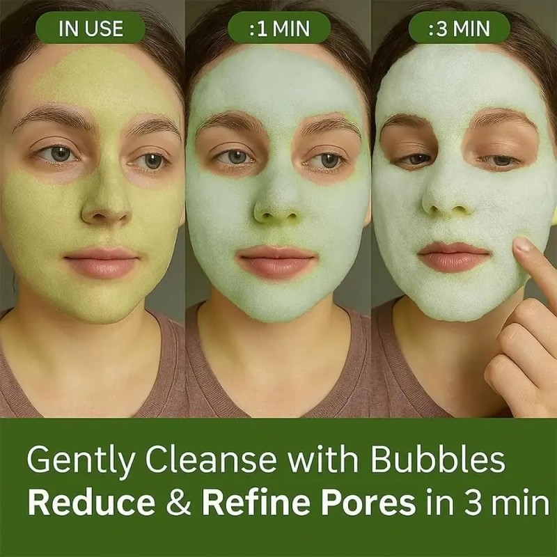 Holy Basil Bubble Deep Mask 90g Tipo De Piel Grasa
