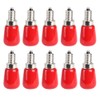 10Pcs AC230V E12 1.5W Red LED Candle Light Bulb for