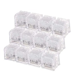 F-24 Flashing Type Ice Cubes with 7 Colors, 12 Pieces, 24 Pieces, 36 Pieces, Ice Light, Light Cubes, Sensor-Sensing, Party Goods, Weddings, After-parties, Celebrations, Boyfriend, Girlfriend, Birthday, Gift, Anniversary, Combination, Cocktail