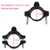 sunnates 2 Pack Drain Saddle Valve with 1/4" Quick Connection