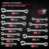 SEDY 14-Piece Flare Nut Wrench Set with PTFE Tape, Metric