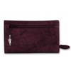 Women's purse from genuine leather Purple