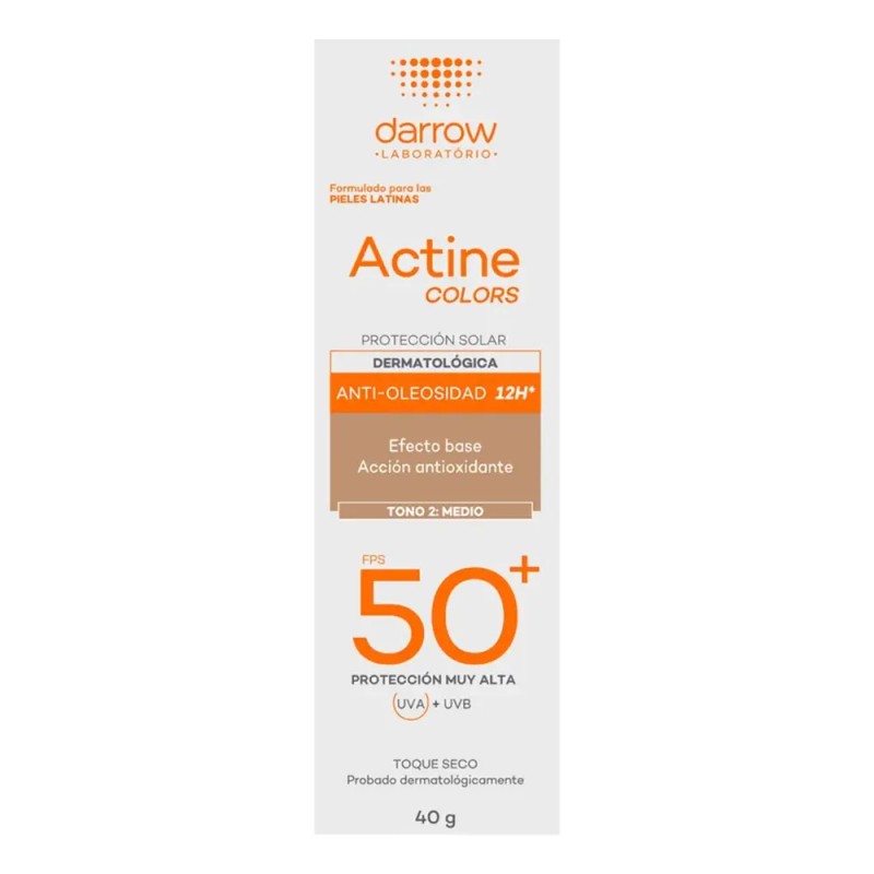 Darrow Laboratorio Actine - Darrow Protector Solar Actine Colors Tono
