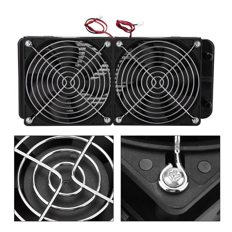 240MM Computer CPU Water Cooling Cooler Heat Row Radiator with