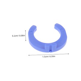 KONTONTY 200Pcs Quick Connect Fittings for Water Filters Durable Water Purifier Clips Easy Installation Pipe Fitting Clips Practical Clamps for Leak Connections