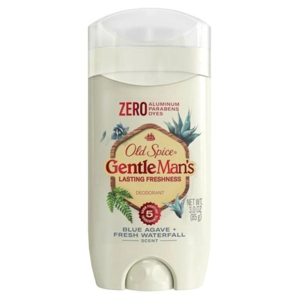 Old Spice GentleMan's Lasting Freshness Deodorant Stick Blue Agave +