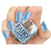 Fairy Glamor Fairy Glamor Blue Glitter Dip and Acrylic Nail