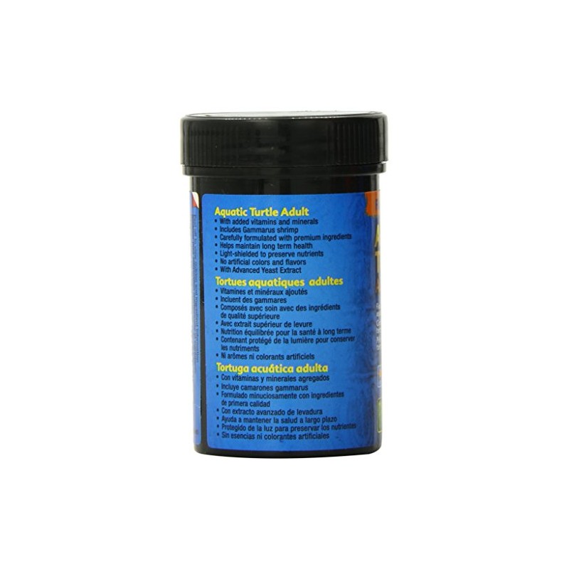 Exo Terra Adult Aquatic Turtle Food, Floating Pellets for Reptiles,
