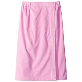 Terry Town WV5001-PINK-OS Womens Terry Velour Spa Wrap, One Size, Pink