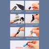 100Pcs Fiber Optic Connector Kit Embedded Type Fiber Optic Fast