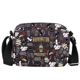 WCGXKO Barrington University Crossbody Bag Dark Romance Gift Spicy Romance Gift Bookworm Merch (Barrington Cro-s CA)