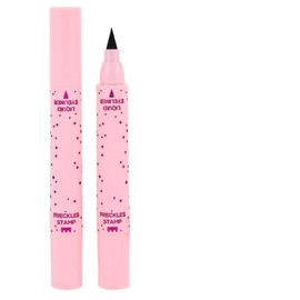 Freckles Stamp - Makeup Dot Pen - Waterproof 2 In 1 Fake Freckles Stamps Eye Liner Long Lasting for Skin Beauty Women Girl Natural Look Gathering