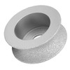 7.3cm Brazed Diamond Grinding Wheel Concave Abrasive Wheel for Stone