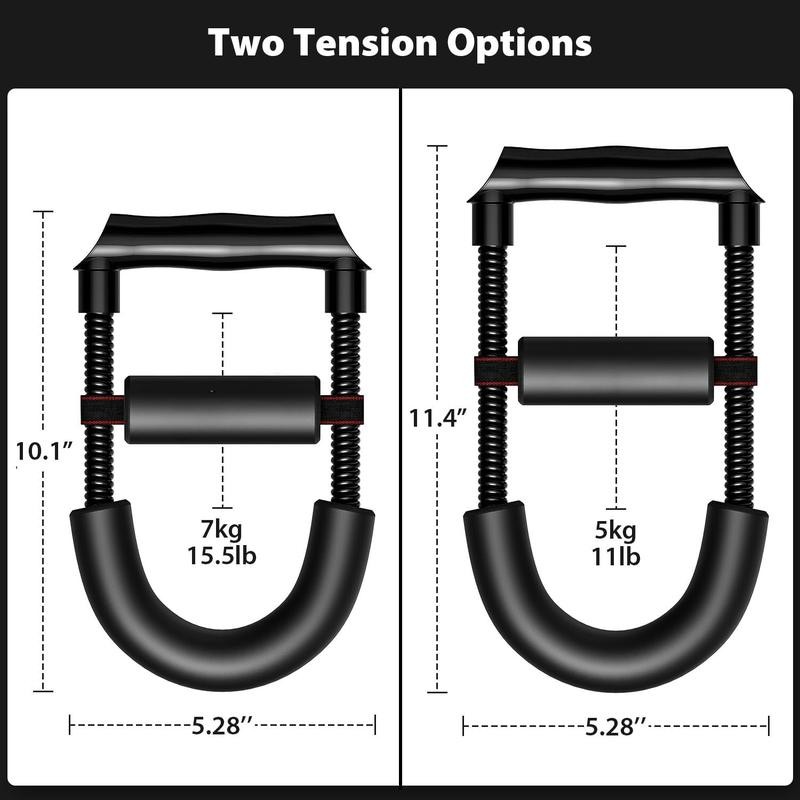 Adjustable Tension Forearm & Wrist Strengthener - For Beginners &