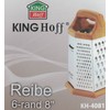 Kinghoff 6-IN-1 kitchen grater Stainless steel