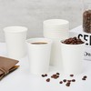 METAPRINT METAPRINT 100 Pack Paper Cups, 8 oz Disposable Coffee