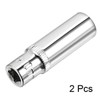 TOP-VIGOR 2Pcs 1/4 Inch Drive 10mm 6-Point Deep Socket, Metric,