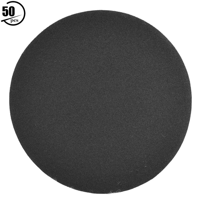 50pcs 75mm Sander Disc Hook and Loop Sanding Polishing Abrasive