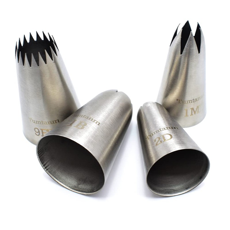 Tumtanm Extra Large Piping Nozzles, 1M 1B 2D# 9FT Seamless