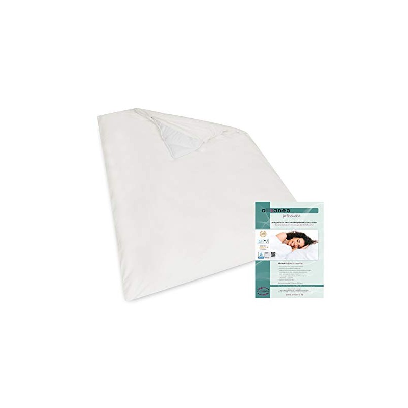 allsaneo Premium Allergy Sufferers Duvet Cover 155 x 220 cm