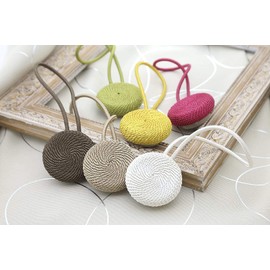 Curtain Tassel* Macaron Available Size: 11.4 inches (29 cm) (circumference)