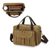 Damero Bible Tote Bag for Men, Large Bible Bag with