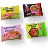 ROPTO 16 PCS Mini Food erasers for Kids Classroom Spicy