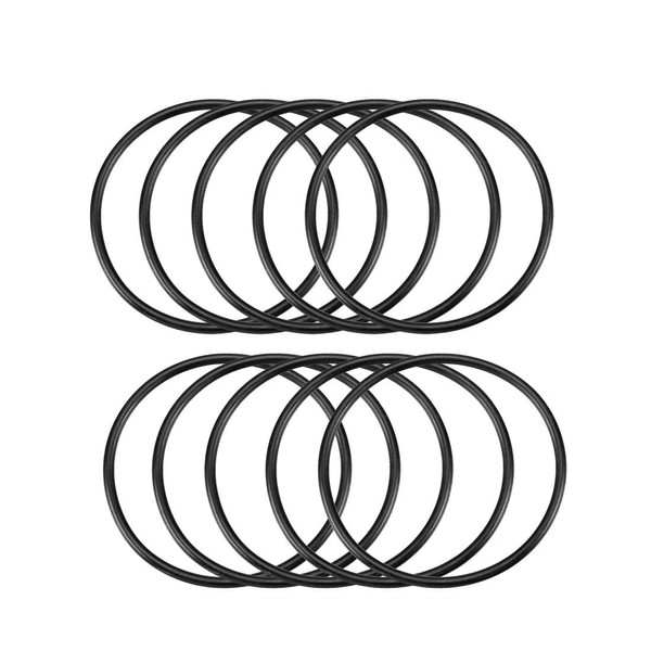 uxcell Nitrile Rubber O-Rings 68mm OD 62mm ID 3mm Width,