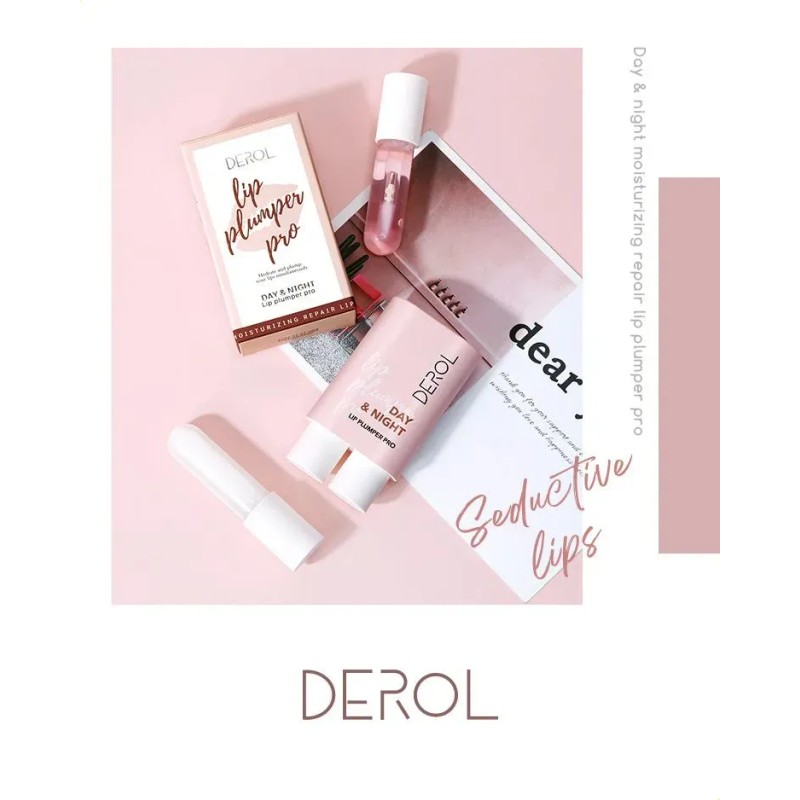 Pink & White Lip Plumper Set For Fuller, Hydrated Lips