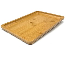 Large All Natural Bamboo Rolling Tray 7"x10"