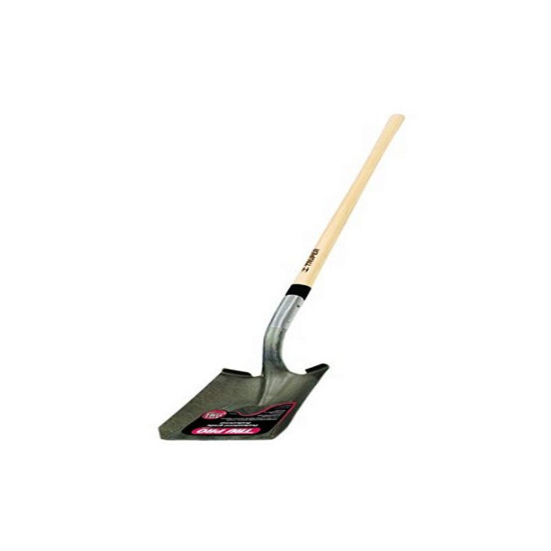 Truper 31208 Tru Pro 48-Inch Square Point Shovel, Long Handle