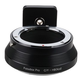 Fotodiox Pro Lens Mount Adapter, Contax/Yashica (CY) SLR Lens to Hasselblad XCD Mount Mirrorless Digital Camera Systems (Such as X1D-50c and More)