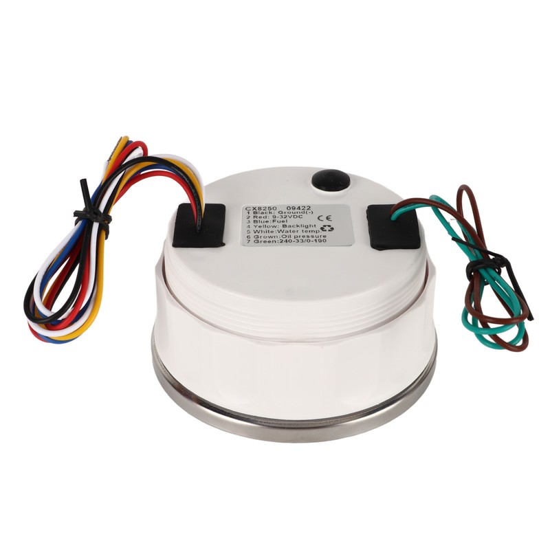 4in1 85mm Guage Multifunction Fuel Level Oil Pressure Water Temp