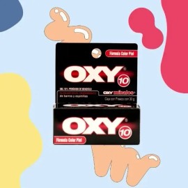 Oxy 10 Anti Barros Y Espinillas Fórmula Color Piel 30g