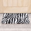 Melody Maison Zebra Print Coir Door Mat
