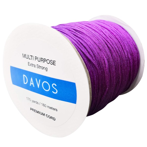 Nylon Braided Cord Thread 1.5mm x 175 Yards for Jewelry