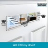 Keypak 12 inch (30.6cm) Door Letterbox - Fits 20-40mm Doors,