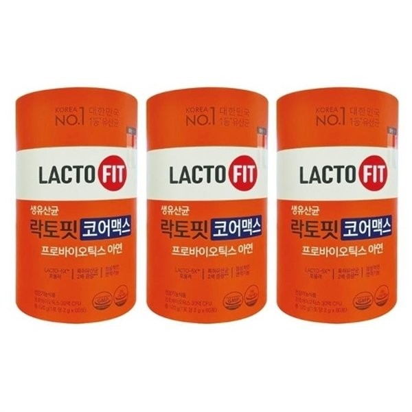 Chong Kun Dang Health Lactopit Core Max Engrafted Lactobacillus 3 cans CZI, Lactopit Core Max 3 cans / 종근당건강락토핏코어맥스생착유산균3통CZI, 락토핏 코어맥스 3통