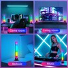 Monemey RGBIC LED Light Bar Pack of 2, TV Backlight,