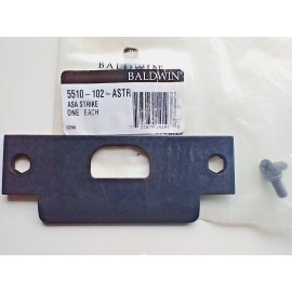 Baldwin 5510.102.FSTR Full Lip Strike, Oil Rubbed Bronze