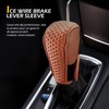 Dogary 1 PC Car Gear Shift Cover, Anti-Slip Shifter Knob