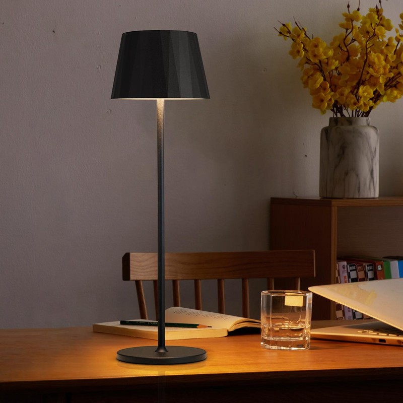 Table Lamp LED 3000K Warm Light 5200mAh Rechargeable Stepless Dimmable