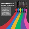 Paint Pens,Emooqi Paint Markers 20 Pack Oil-Based Painting Pen Set