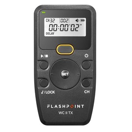 Flashpoint Wave Commander II Wireless Remote Shutter Release Kit Without Cord